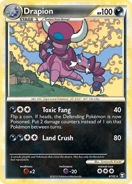 Drapion - Reverse Holo