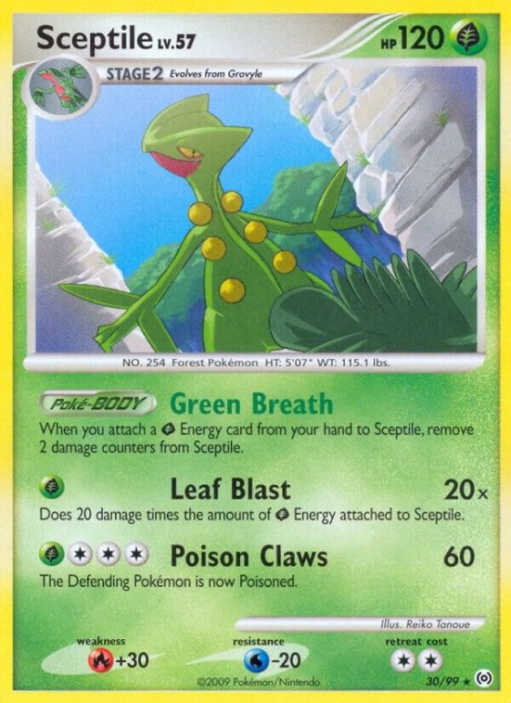 Sceptile (30) - Reverse Holo