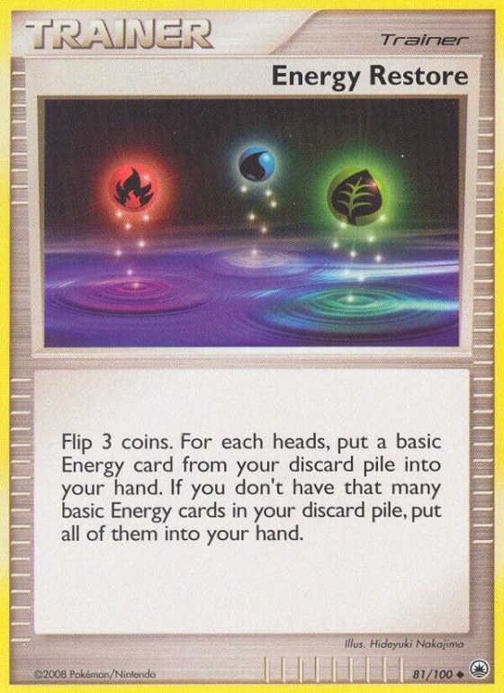 Energy Restore - Reverse Holo
