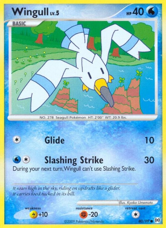 Wingull (80) - Reverse Holo