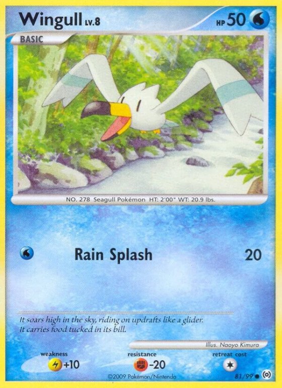 Wingull (81) - Reverse Holo