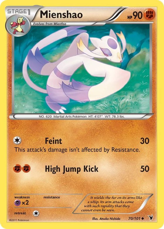 Mienshao - Reverse Holo