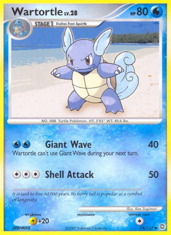 Wartortle - Reverse Holo