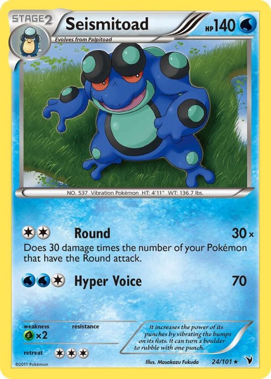 Seismitoad - Reverse Holo