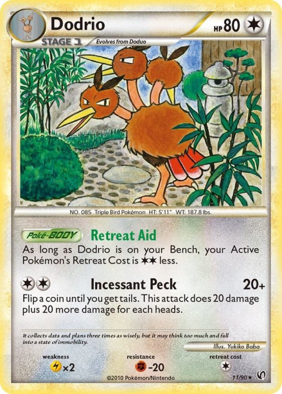 Dodrio - Reverse Holo
