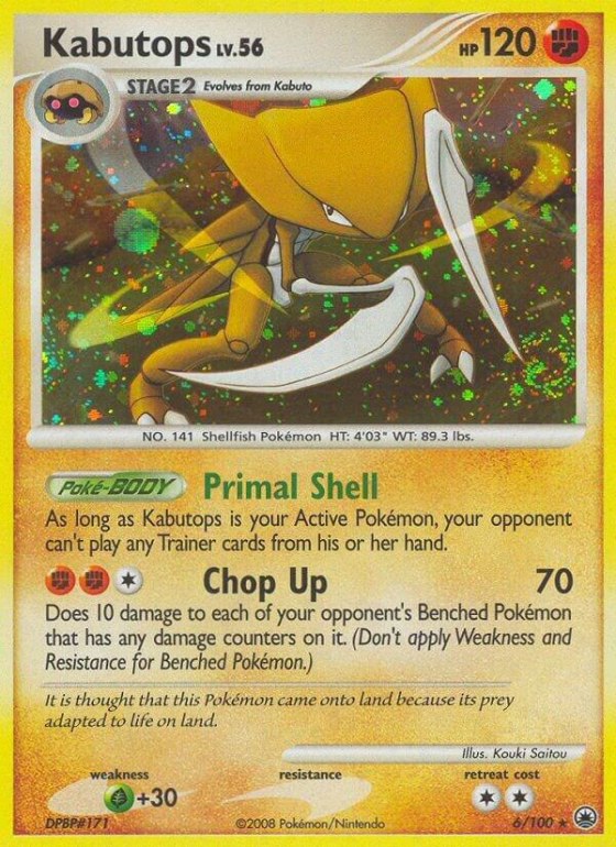Kabutops - Reverse Holo