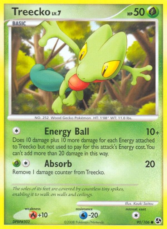 Treecko - Reverse Holo