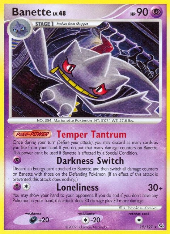 Banette - Reverse Holo