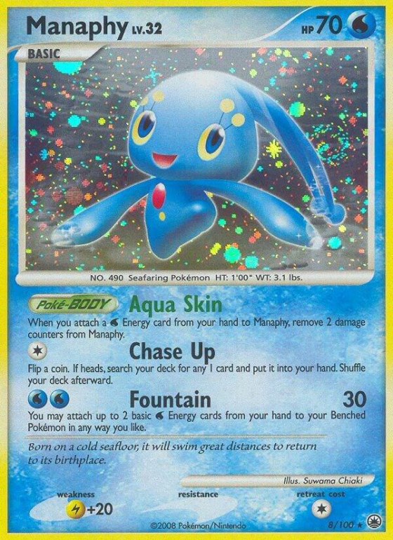 Manaphy - Reverse Holo