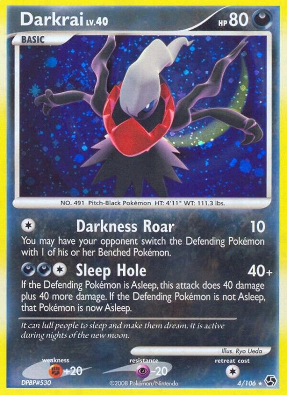 Darkrai (4) - Reverse Holo