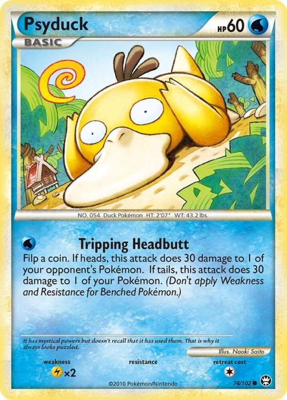 Psyduck - Reverse Holo