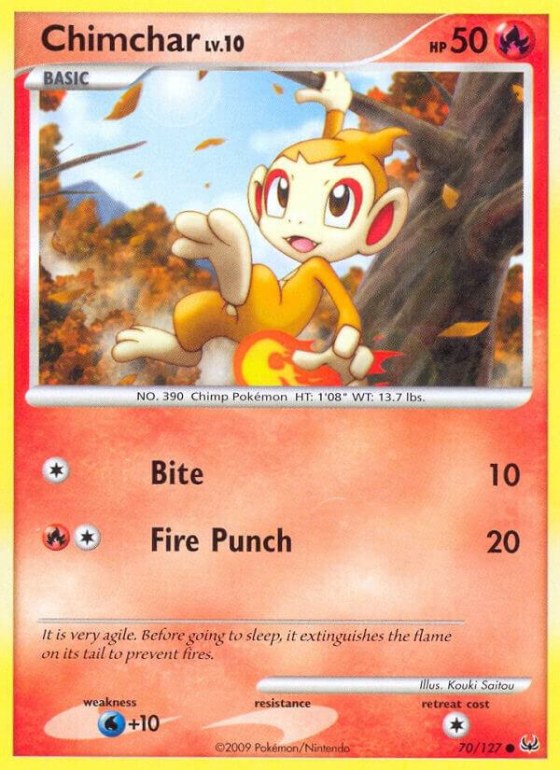 Chimchar - Reverse Holo