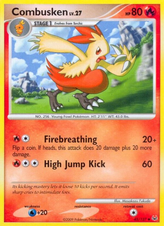 Combusken - Reverse Holo