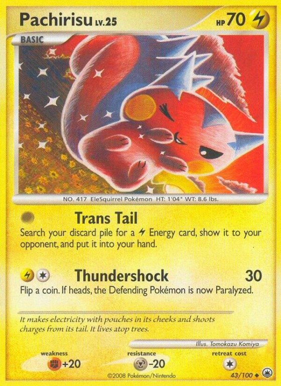Pachirisu - Reverse Holo