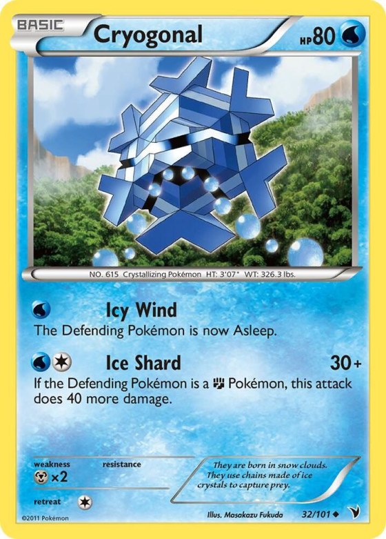 Cryogonal (32) - Reverse Holo