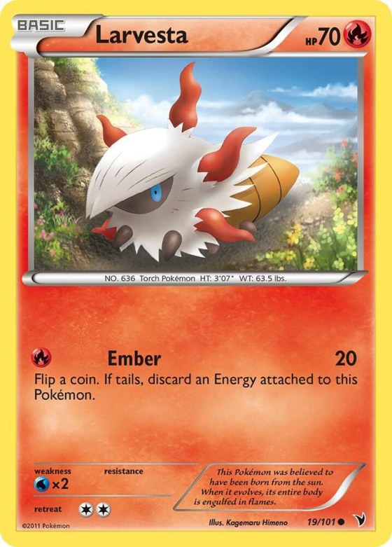 Larvesta (19) - Reverse Holo
