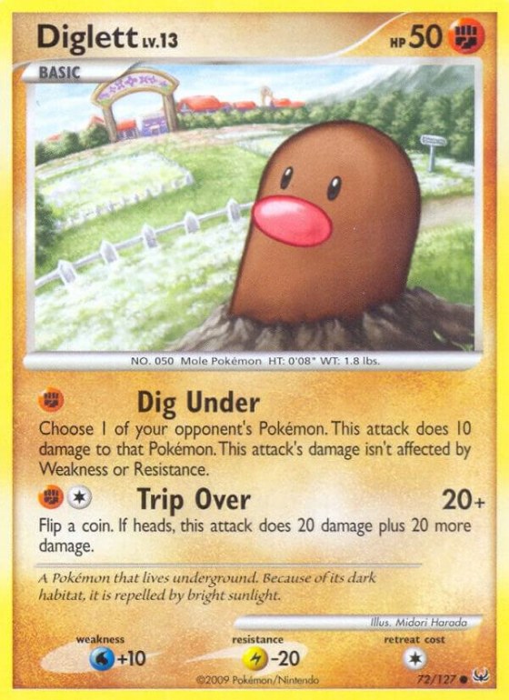 Diglett - Reverse Holo