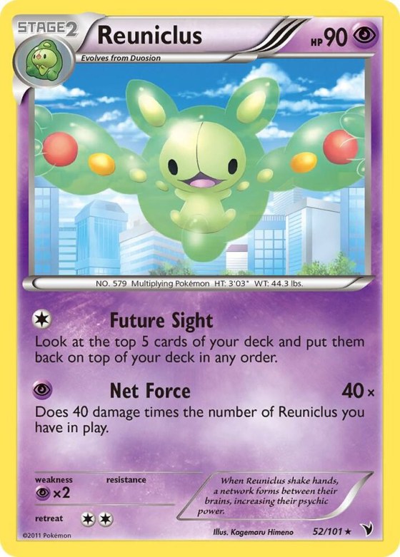 Reuniclus (52) - Reverse Holo