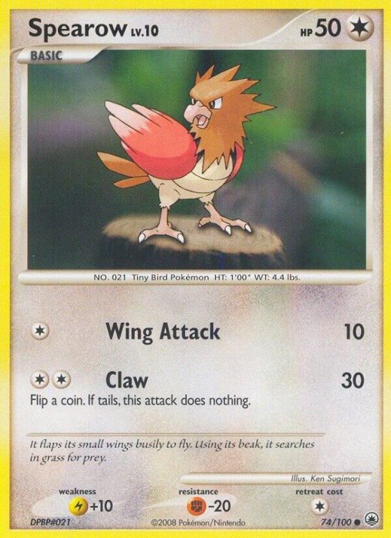 Spearow - Reverse Holo