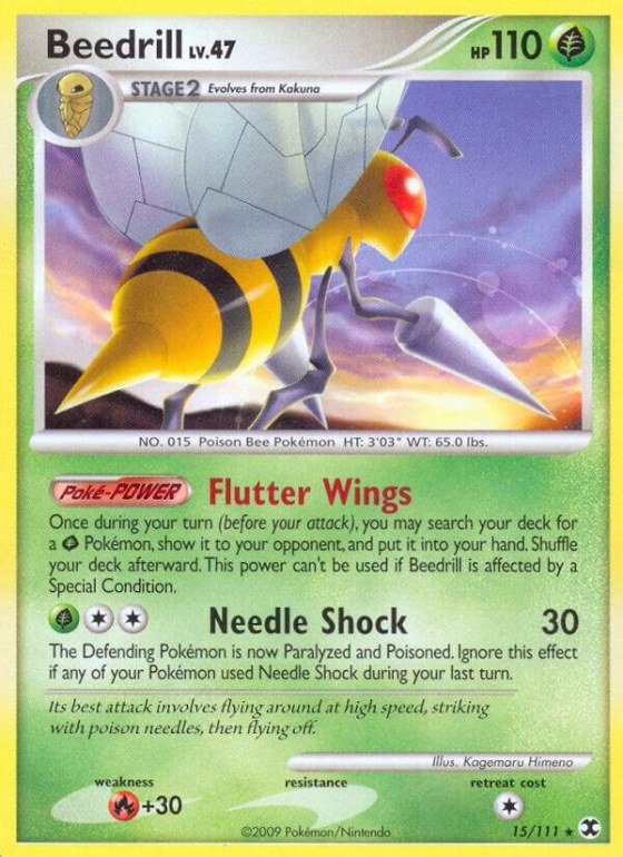Beedrill - Reverse Holo