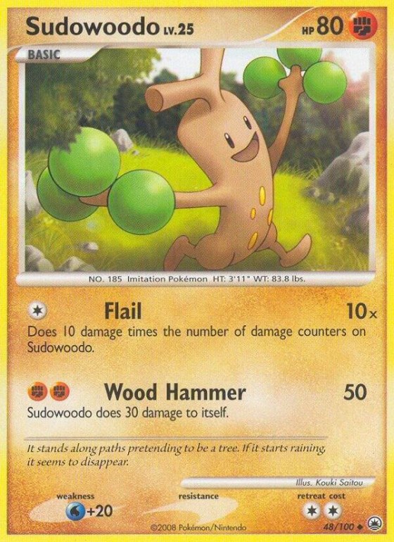 Sudowoodo - Reverse Holo