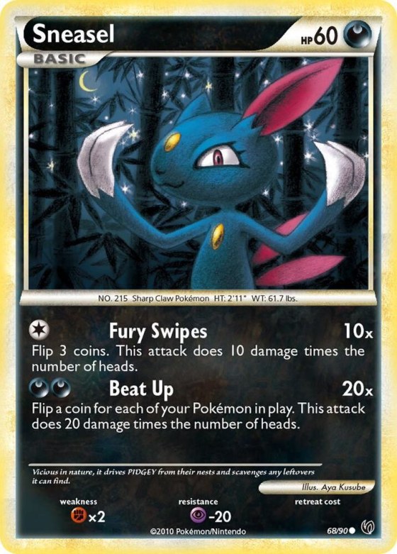 Sneasel - Reverse Holo