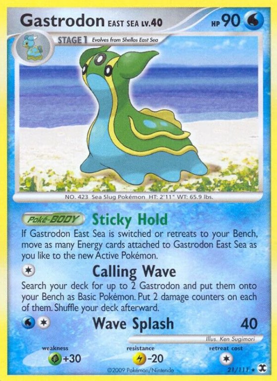 Gastrodon East Sea - Reverse Holo