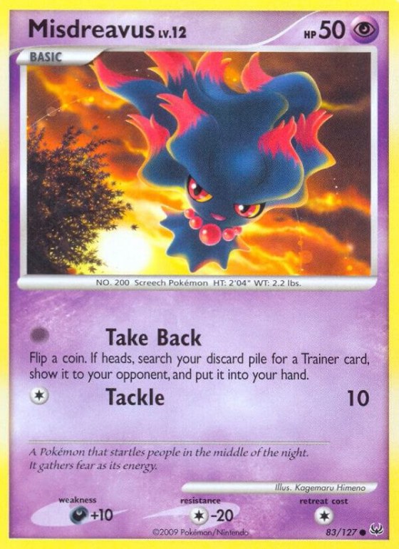 Misdreavus - Reverse Holo