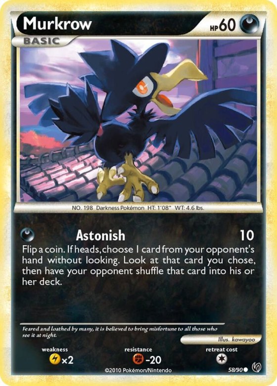Murkrow (58) - Reverse Holo