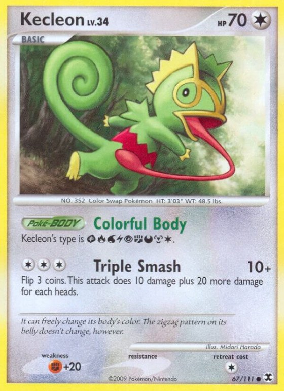 Kecleon - Reverse Holo
