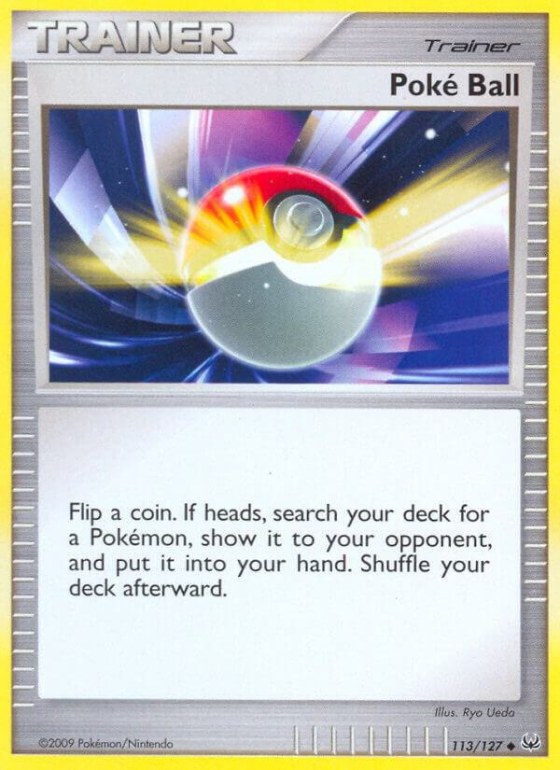 Poke Ball - Reverse Holo