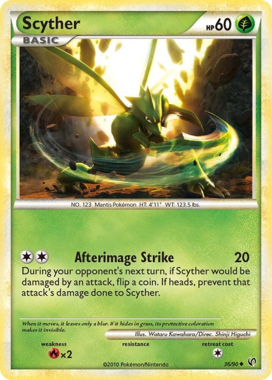 Scyther (36) - Reverse Holo