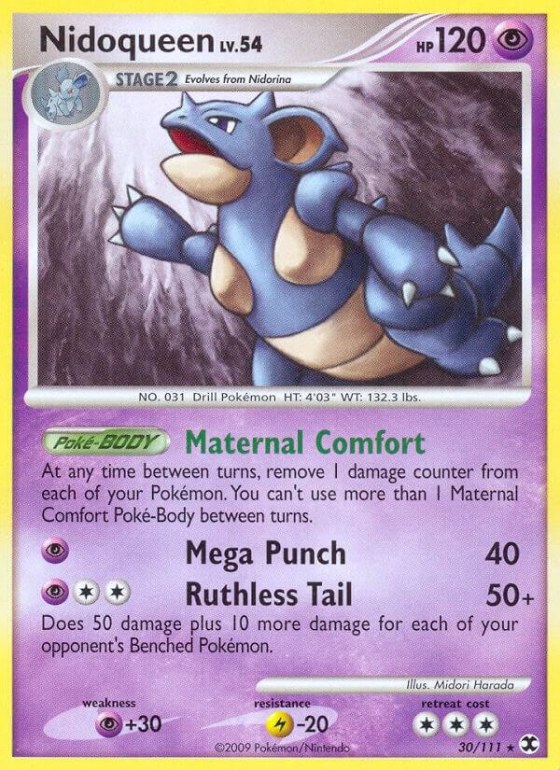 Nidoqueen - Reverse Holo