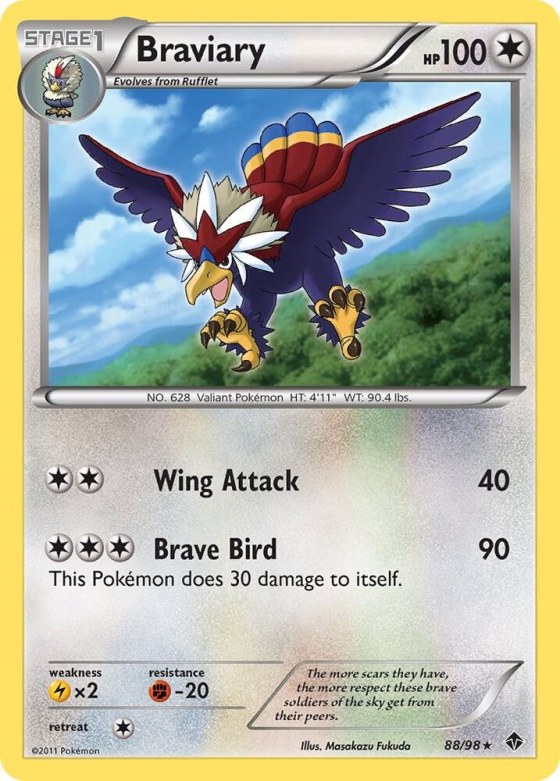 Braviary - Reverse Holo