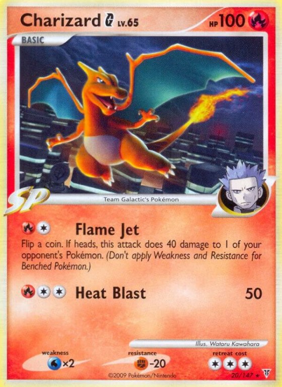 Charizard G - Reverse Holo
