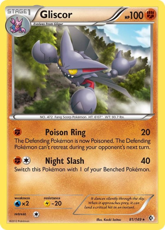 Gliscor - Reverse Holo