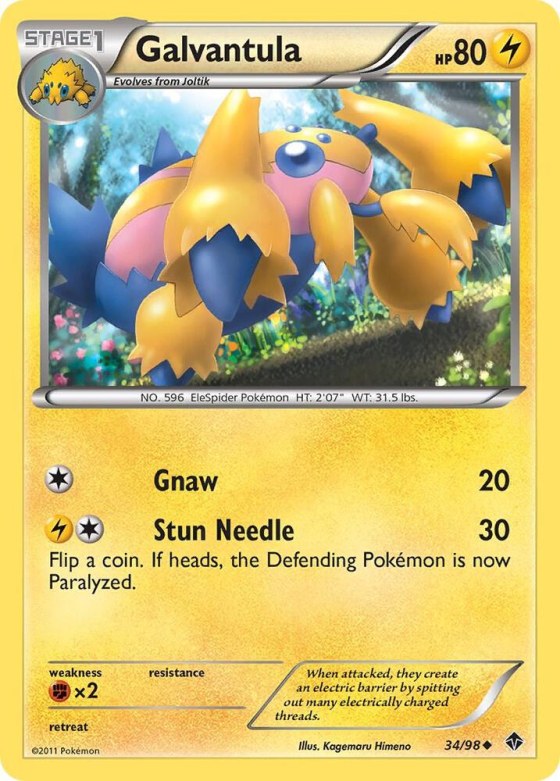 Galvantula - Reverse Holo