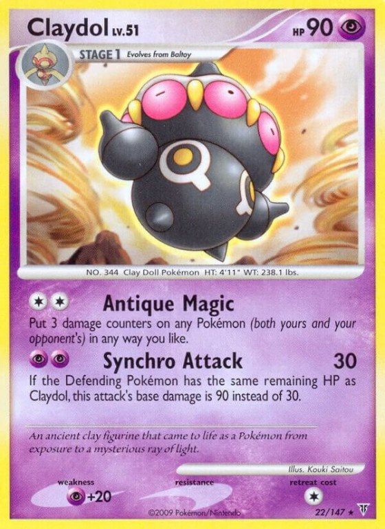 Claydol - Reverse Holo