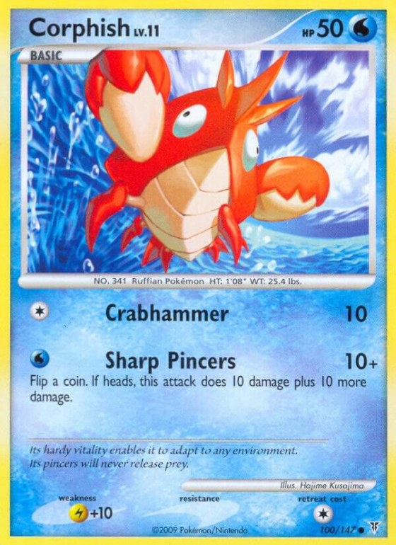 Corphish - Reverse Holo