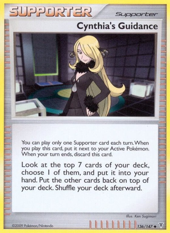Cynthia's Guidance - Reverse Holo