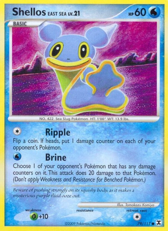 Shellos East Sea - Reverse Holo