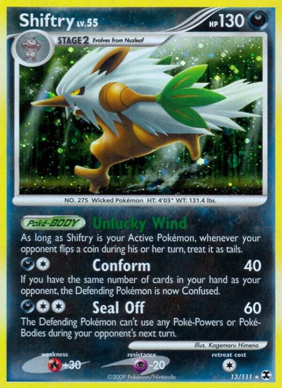 Shiftry - Reverse Holo