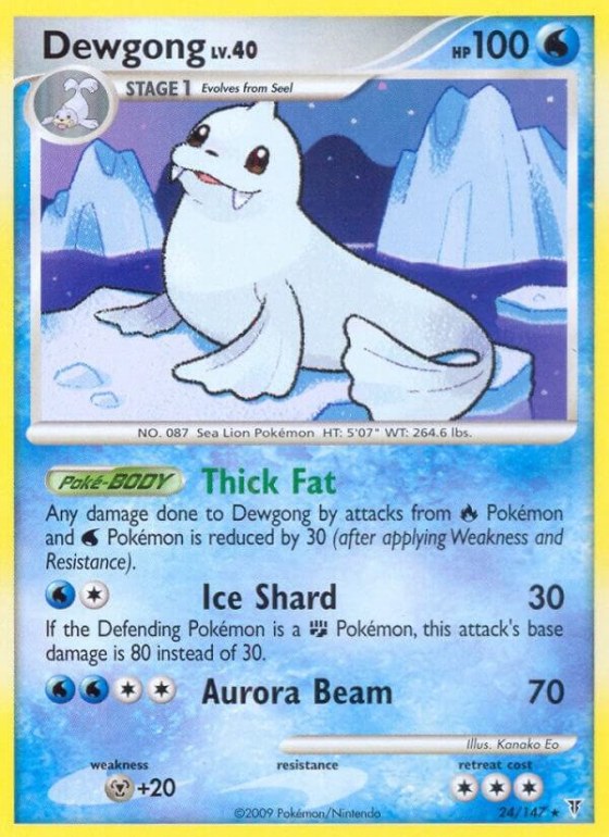 Dewgong - Reverse Holo