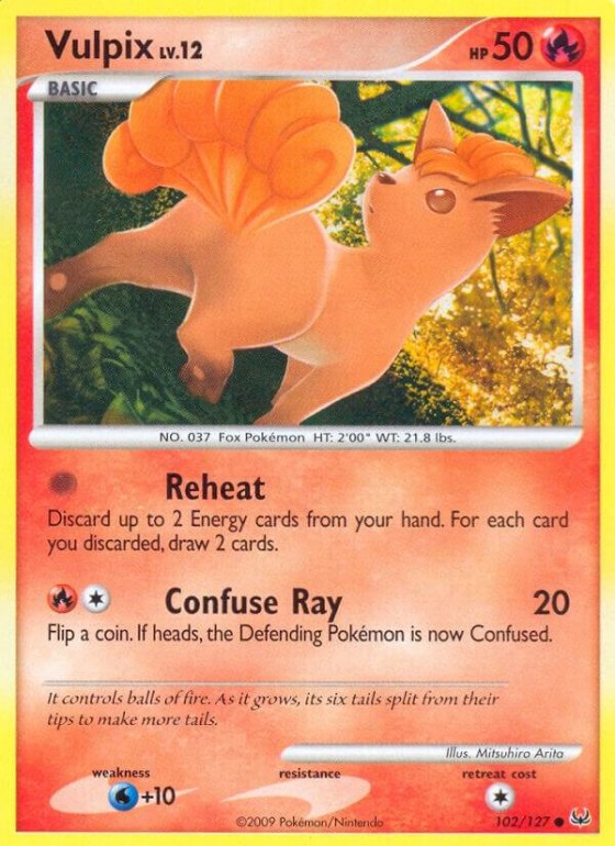 Vulpix - Reverse Holo