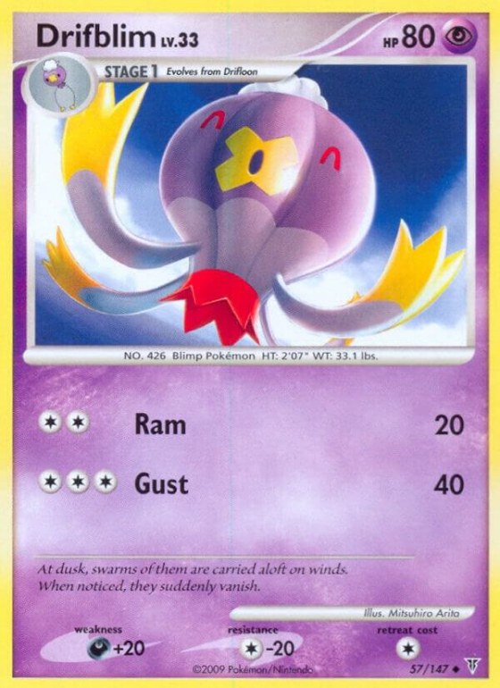 Drifblim - Reverse Holo