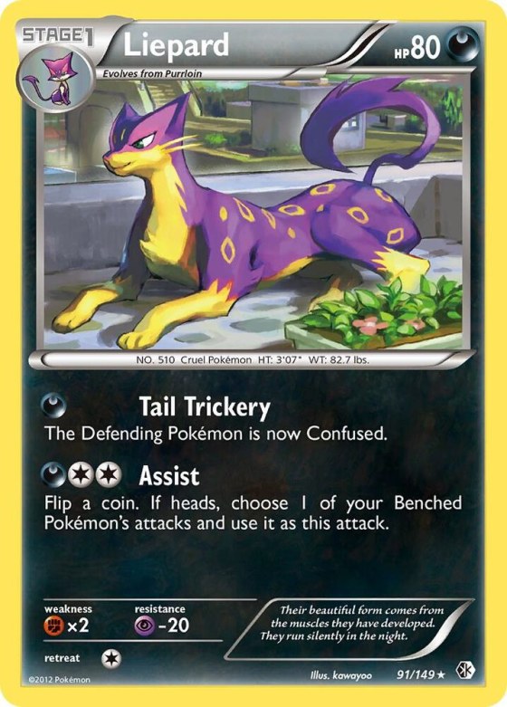 Liepard - Reverse Holo