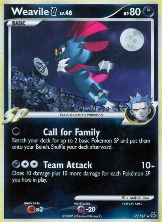 Weavile G - Reverse Holo