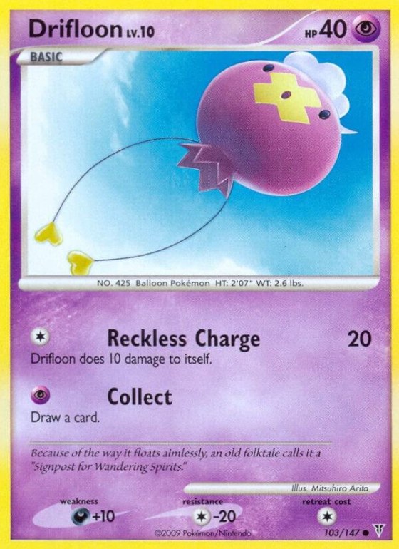 Drifloon - Reverse Holo