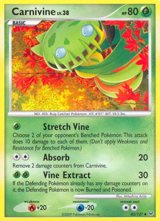 Carnivine (43) - Reverse Holo