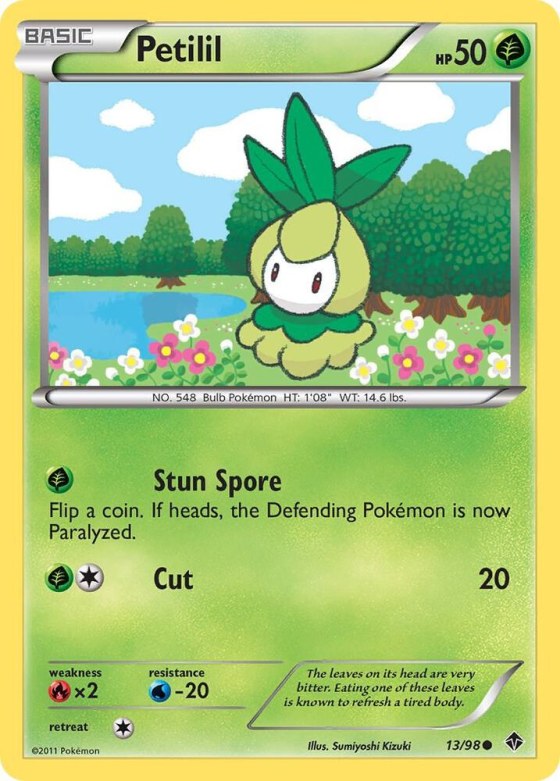 Petilil - Reverse Holo